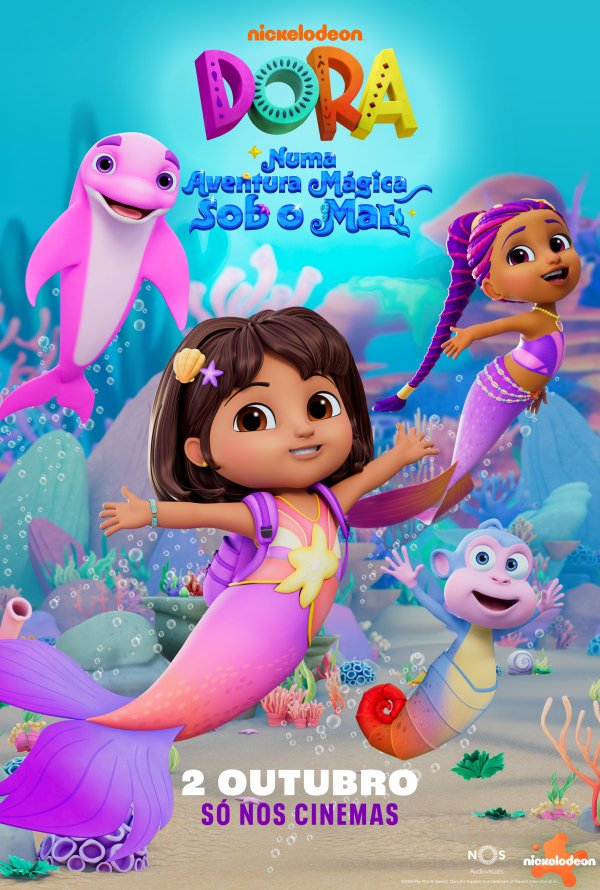 Dora: Numa aventura mágica sob o mar